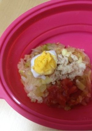 離乳食後期☆ロコモコ風-レシピのメイン写真