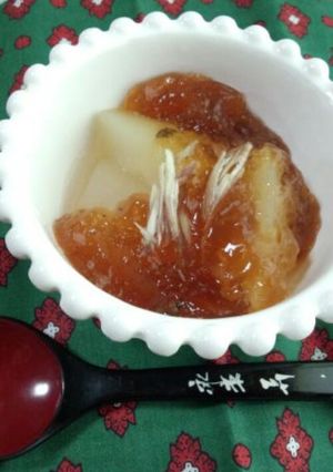 冷やし冬瓜をジュレ梅麺つゆで-レシピのメイン写真