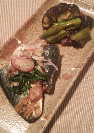 サバの煮付け夏野菜と共に-レシピのメイン写真