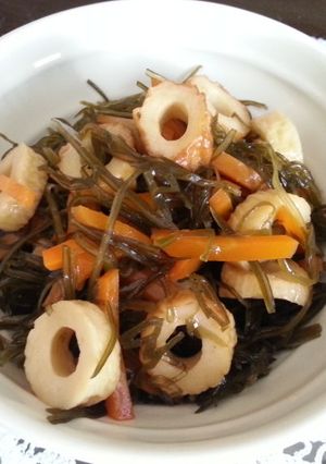 たくさん食べれる☆切り昆布の煮もの-レシピのメイン写真