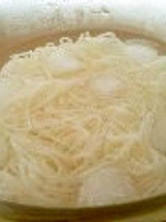 ウマい!こだわり素麺(そうめん)の茹で方-レシピのメイン写真