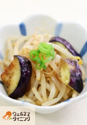 腎臓病食/なすともやしの中華蒸し-レシピのメイン写真