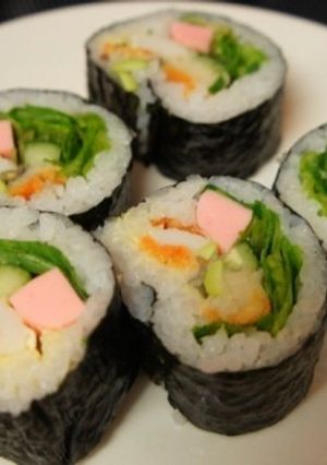 冷蔵庫整理♪太巻き【コロッケ巻き】-レシピのメイン写真