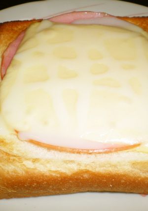 甘～い　ハムチーズトースト！-レシピのメイン写真