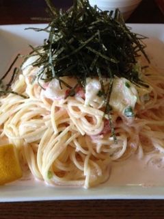 冷製明太子クリームパスタ-レシピのメイン写真