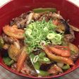 おは土「トマト牛丼」