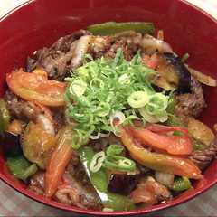 おは土「トマト牛丼」-レシピのメイン写真