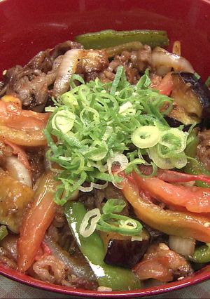 おは土「トマト牛丼」-レシピのメイン写真