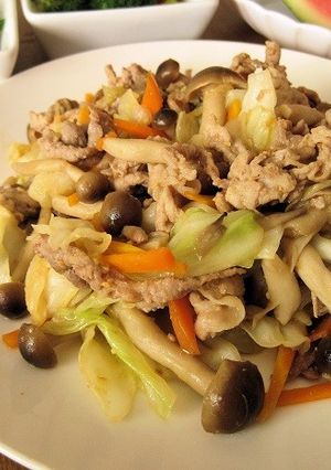 豚肉と野菜の味噌だれ炒め-レシピのメイン写真