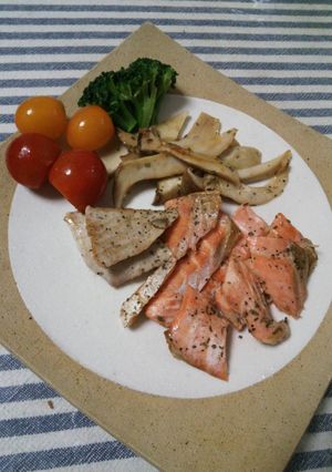 余った…残り刺身を焼いてみた-レシピのメイン写真