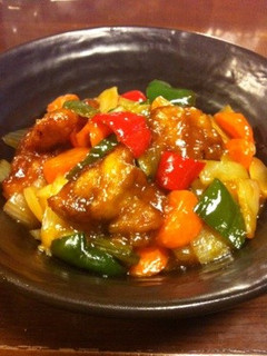 鶏肉の甘辛酢炒め-レシピのメイン写真