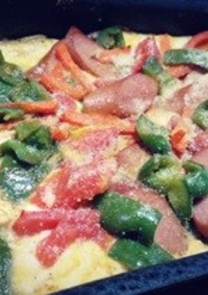 カラフル☆のせるだけオムレツ-レシピのメイン写真