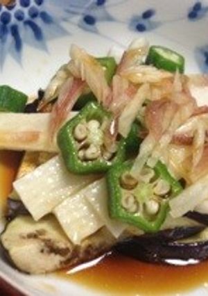 なすのみょうがのせ-レシピのメイン写真