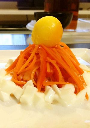 サラダ100選☆レッド&オレンジサラダ-レシピのメイン写真
