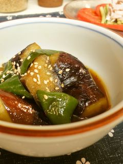 *茄子とピーマンのピリ辛炒め煮*-レシピのメイン写真