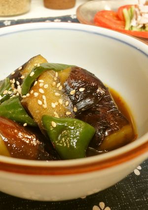 ＊茄子とピーマンのピリ辛炒め煮＊-レシピのメイン写真