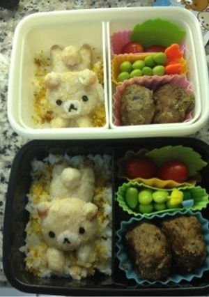キャラ弁 コリラックマ-レシピのメイン写真