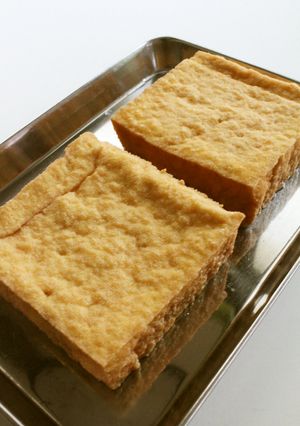 調理の基本☆厚揚げの油抜きの方法-レシピのメイン写真