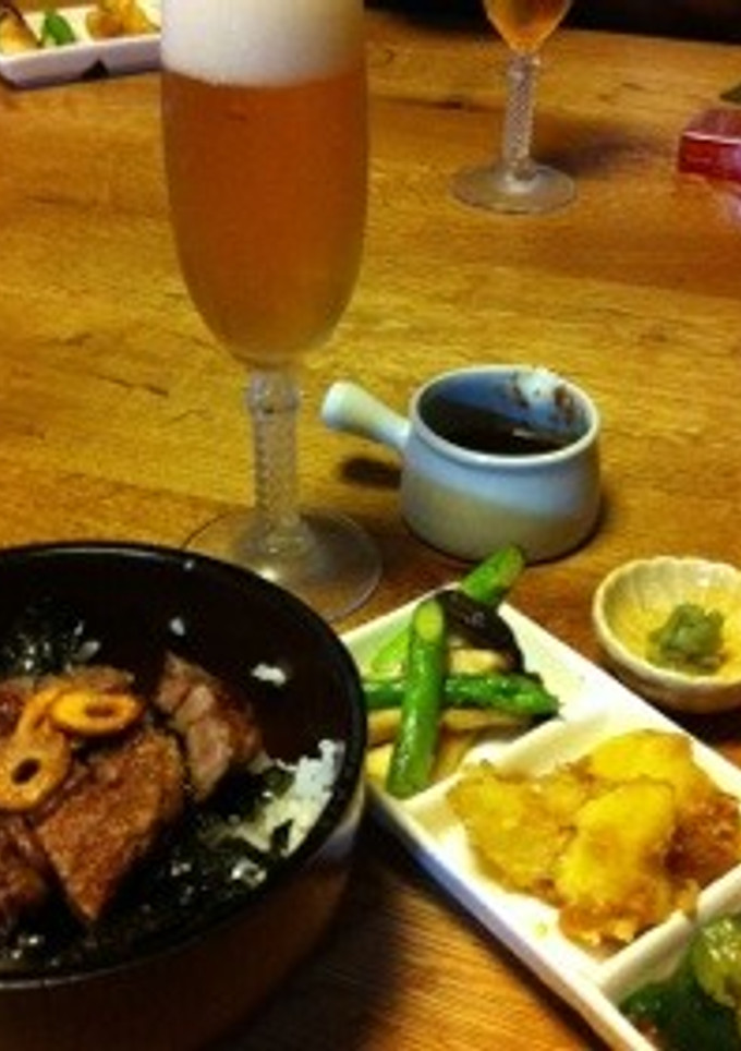 ヒレ肉の和風ステーキ丼の献立-レシピのメイン写真