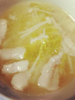 塩豚と白菜のスープ-レシピのメイン写真