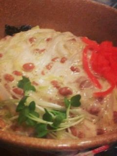 ふわふわとろ~りイカ納豆ご飯-レシピのメイン写真