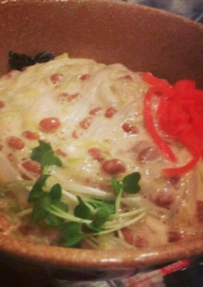 ふわふわとろ～りイカ納豆ご飯-レシピのメイン写真