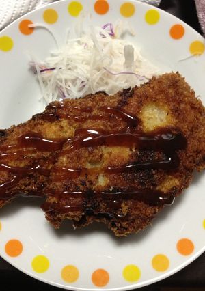 ドデカな豚肉サンドコロッケ-レシピのメイン写真