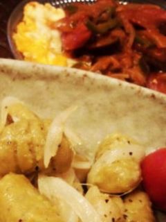 ナポリタン半熟卵焼き-レシピのメイン写真