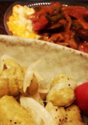 ナポリタン半熟卵焼き-レシピのメイン写真
