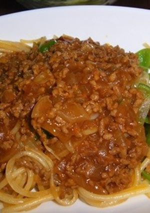 ミートソースの美味しい食べ方-レシピのメイン写真