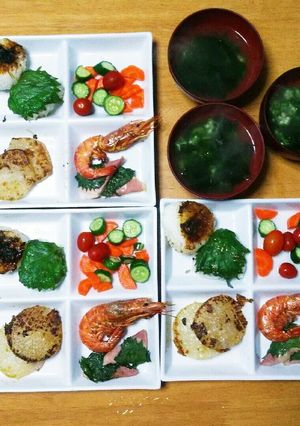 大葉だらけのランチ-レシピのメイン写真