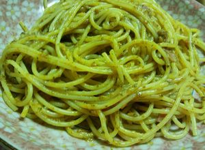 愛しのアンチョビとバジルソースのパスタ-レシピのメイン写真