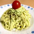 アボカドとクリームチーズの冷製パスタ