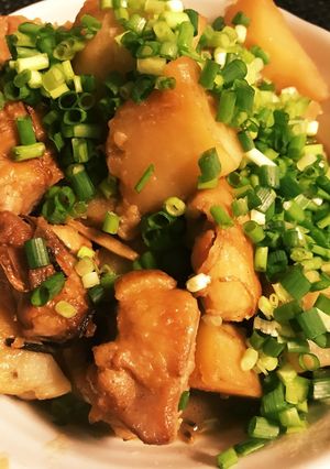 ショウガたっぷり鶏肉じゃが-レシピのメイン写真