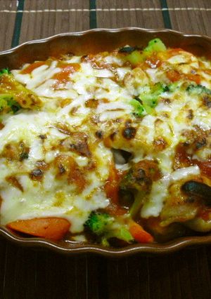 チキンのトマトソース焼き-レシピのメイン写真