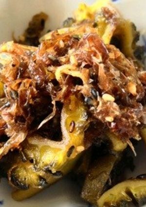 かつお節たっぷりゴーヤの佃煮♪-レシピのメイン写真