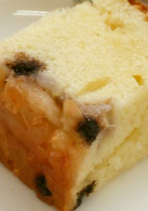 HMで作るりんごとバナナのケーキ-レシピのメイン写真