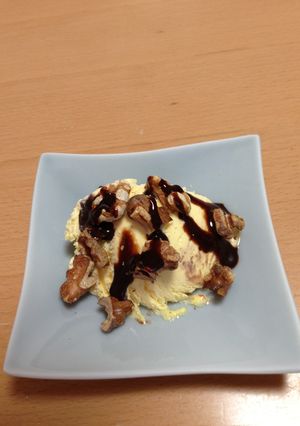 シンプル　チョコクルミアイス-レシピのメイン写真