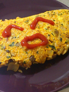 パセリが美味しい♪卵にイン!オムライス☆-レシピのメイン写真