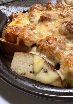 なすのミートチーズ焼き🍆-レシピのメイン写真
