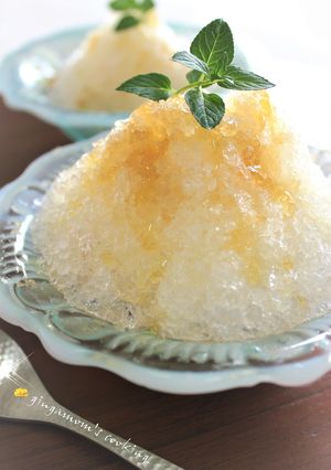 懐かしレトロっぽいかき氷☆蜂蜜&きび糖-レシピのメイン写真