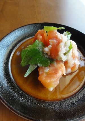 【副菜】トマトと大葉のサラダ-レシピのメイン写真