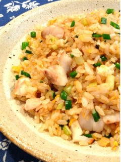 鯵チャーハン-レシピのメイン写真