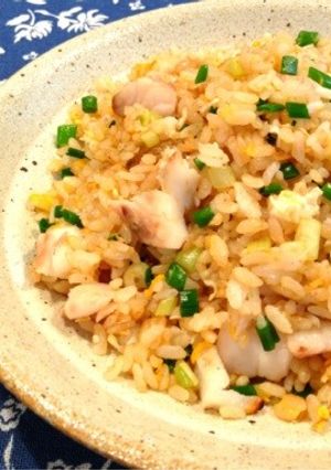 鯵チャーハン-レシピのメイン写真