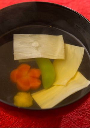 天然だしパックを使った お吸い物-レシピのメイン写真