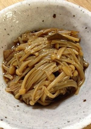 全部混ぜて煮るだけ！自家製なめたけ-レシピのメイン写真