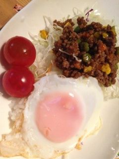 超簡単!「カレー味ざっくりタコライス」-レシピのメイン写真
