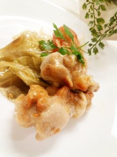 簡単☆鶏手羽元と野菜たっぷりオーブン焼き-レシピのメイン写真