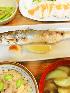 *基本の*かますの塩焼き*-レシピのメイン写真