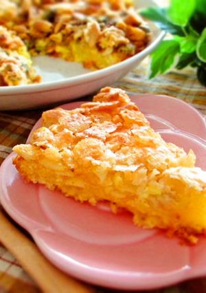 とにかく簡単♪アーモンドタルトケーキ-レシピのメイン写真
